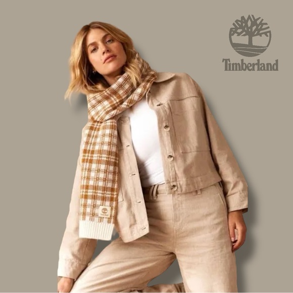 Timberland Plaid Scarf - Picture 1 of 6
